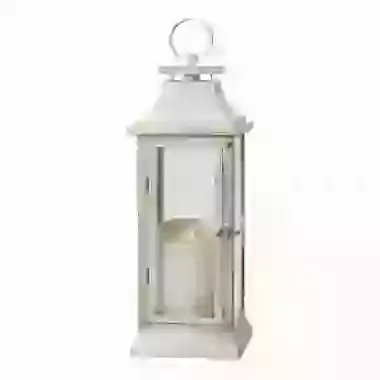 Luminara Heritage Lantern Antique White 40cm